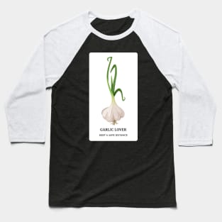Garlic Lover Baseball T-Shirt